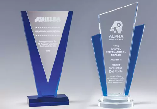 acrylic trophies and awards