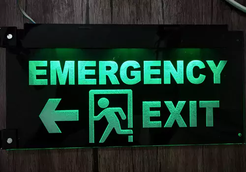 acrylic signage board