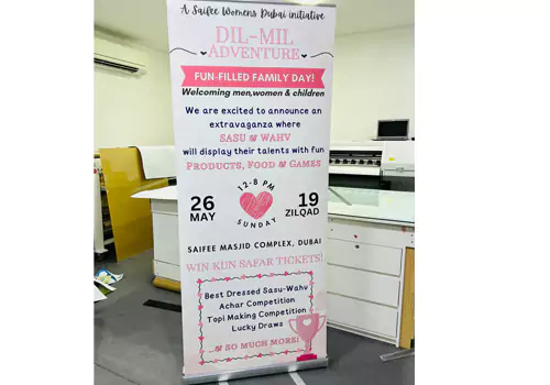 pop up banner dubai