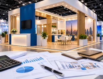 Exhibition stand cost Dubai – custom trade show booth