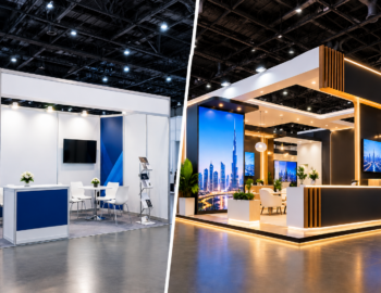 exhibition stand rental vs custom build Dubai
