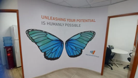 large scale vinyl printing