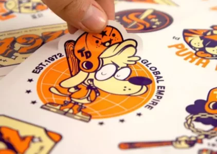custom vinyl sticker printing